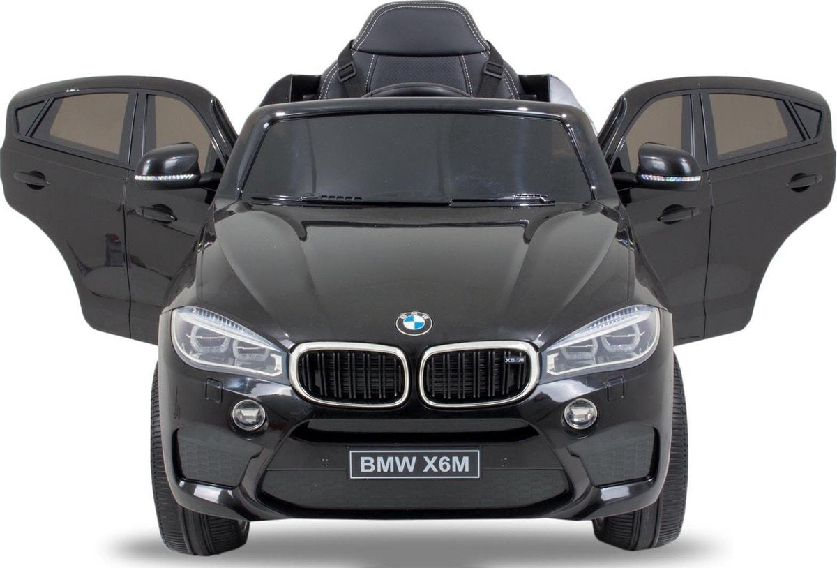 BMW X6 - Elektrische Kinderauto - Accu Auto - Sterke Accu - Afstandbediening - Zwart