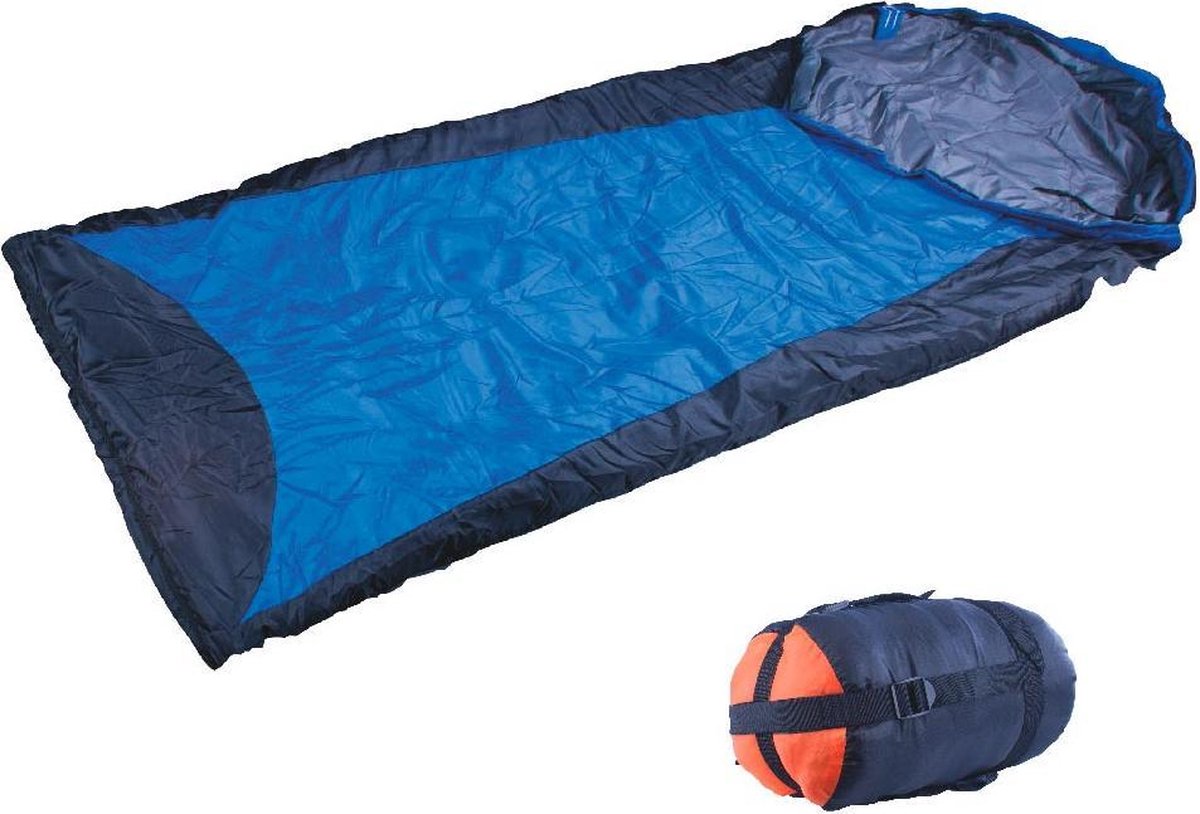 Atipick Slaapzak Ultralight 220 X 75 Cm Nylon/katoen Blauw