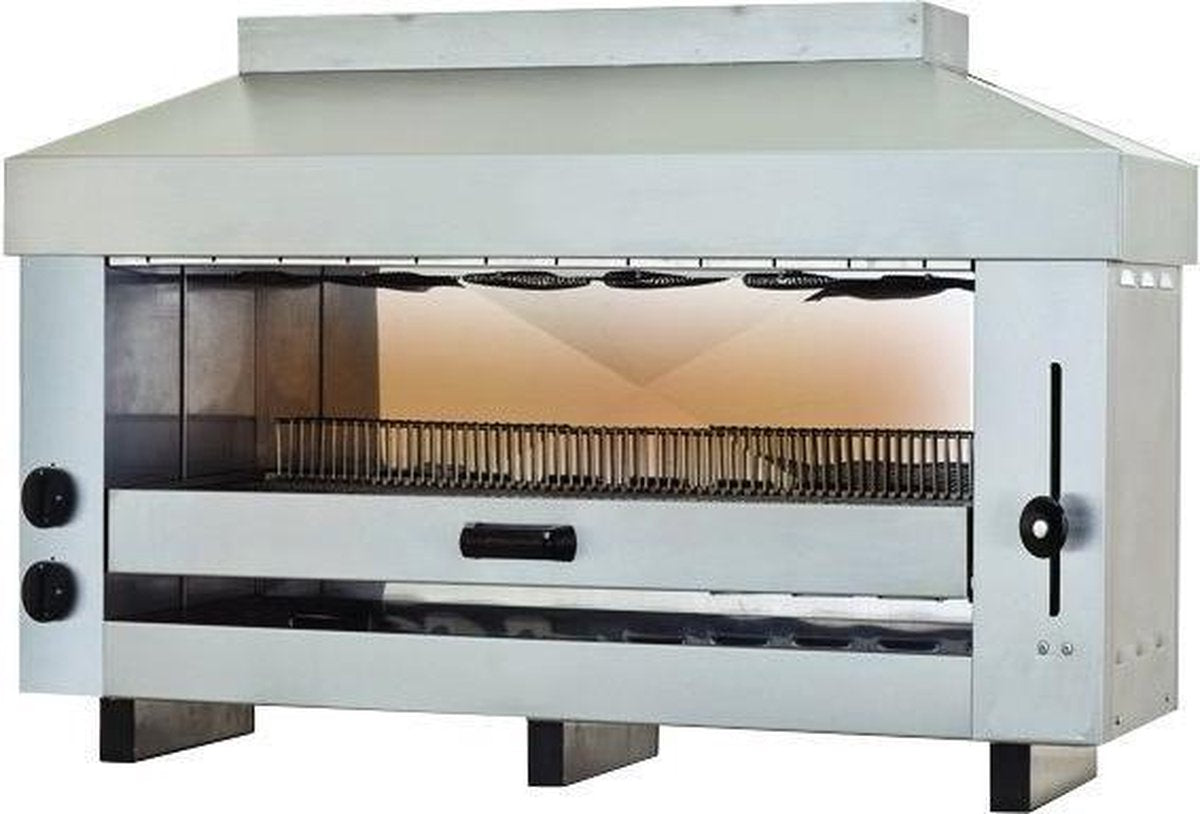 Professionele Combisteel Salamander Gas 2 Zones | 7049.0100 | Horeca