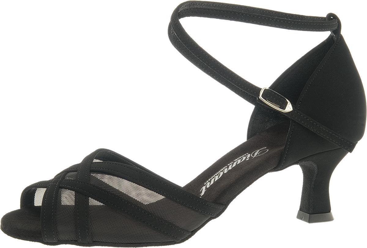 Dansschoenen Dames Zwart Diamant 035-077-040 - Zwarte Salsaschoenen - Maat 38