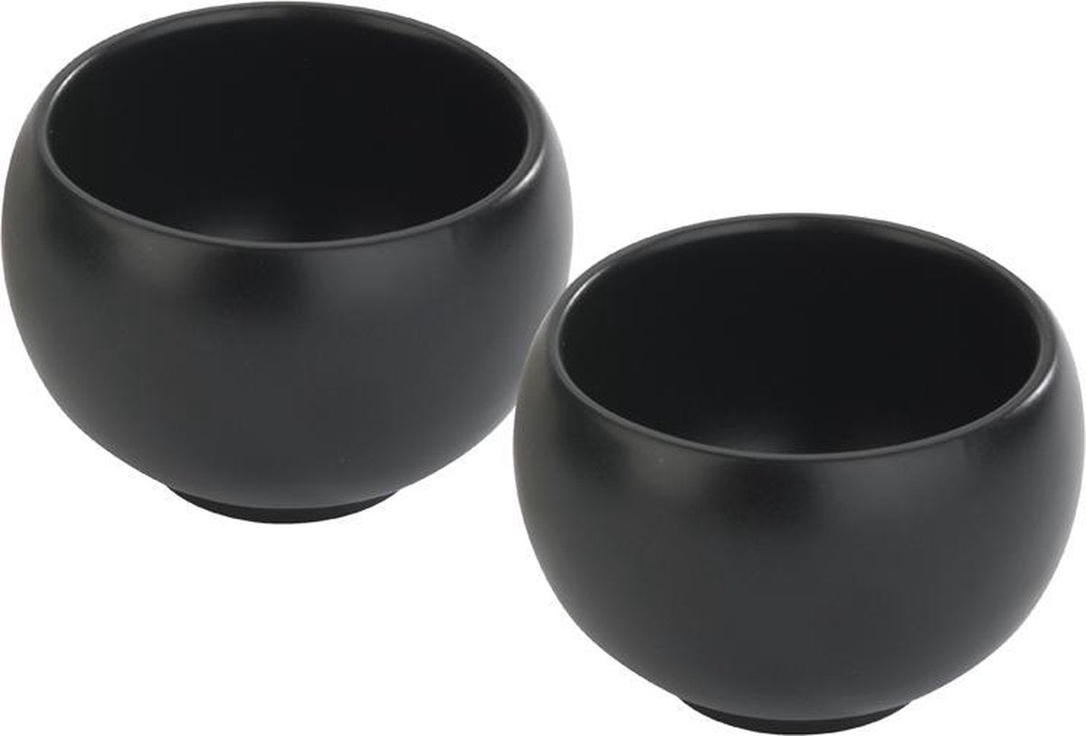 Bredemeijer Asia Jasmin Theekopjes - 2 stuks - Zwart