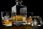 Luxe Whiskey Karaf Superior in Geschenkdoos by GDLF | 3 Delige Whiskey Set |1 Whisky Karaf & 2 Whisky Glazen
