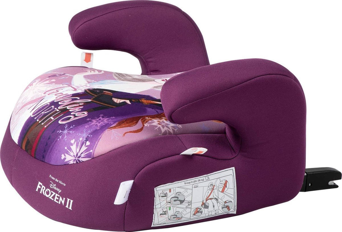 Stoelverhoger voor Auto - Zinaps Booster Isofix Frozen Anna Elsa Groep 3 Kind Autostoel voor kinderen 22-36 kg Paars -  (WK 02124)