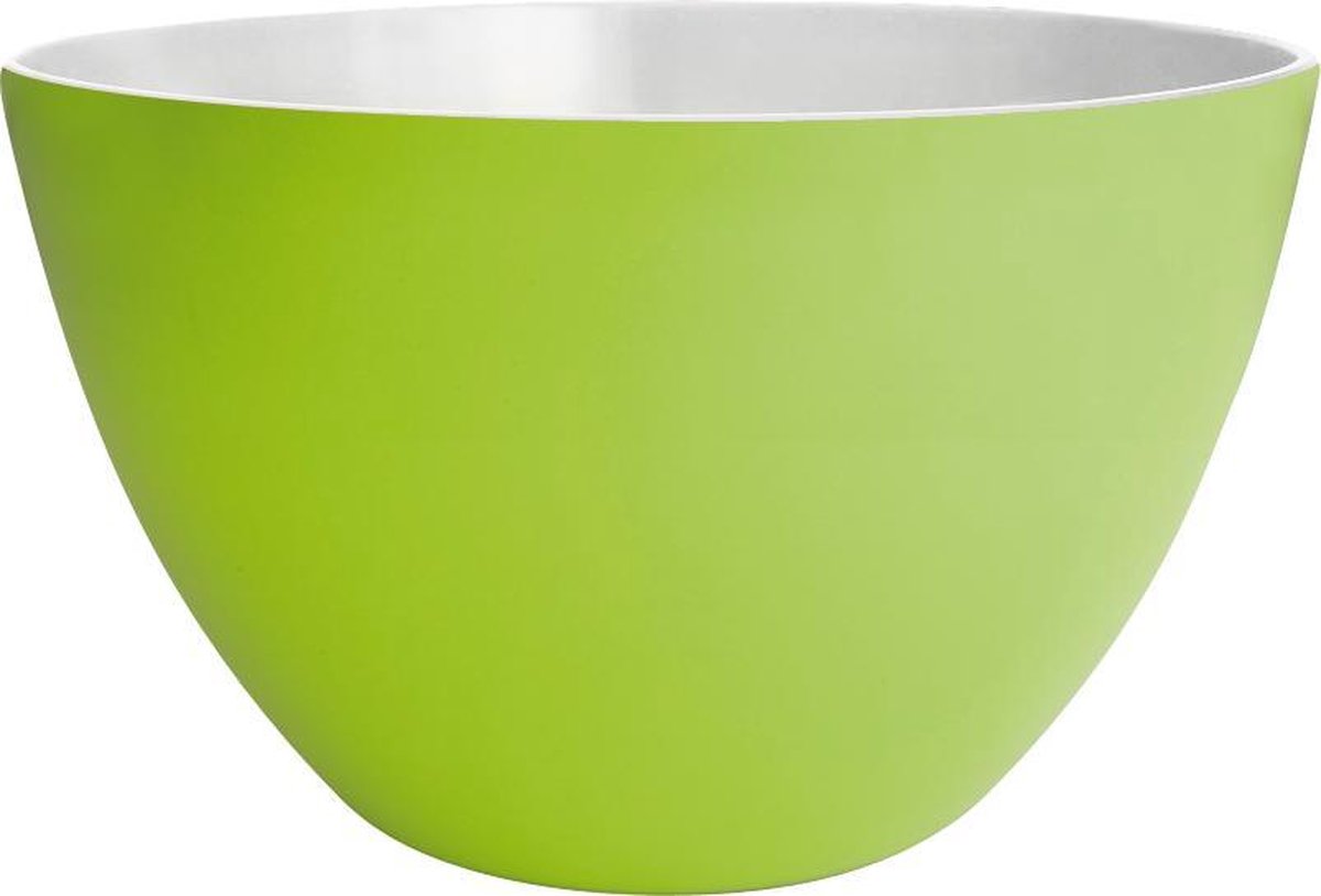 Zak!Designs Twotone Kom - Melamine - Ø 14 cm - Groen/Wit
