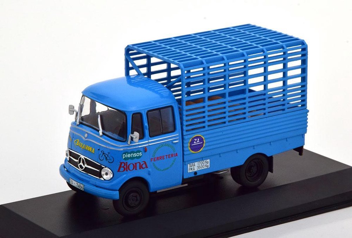 Mercedes-Benz L-319D 1963 "Biona" Blauw 1-43 Altaya