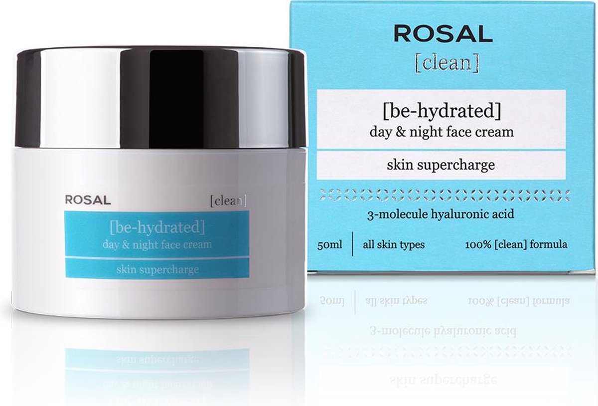 ROSAL - Dag & Nacht Gezichtscrème - 50 ml - 3-molecuul - Hyaluronzuur
