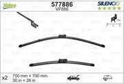 Valeo vm886and lave-glaces Wiper Blades Of