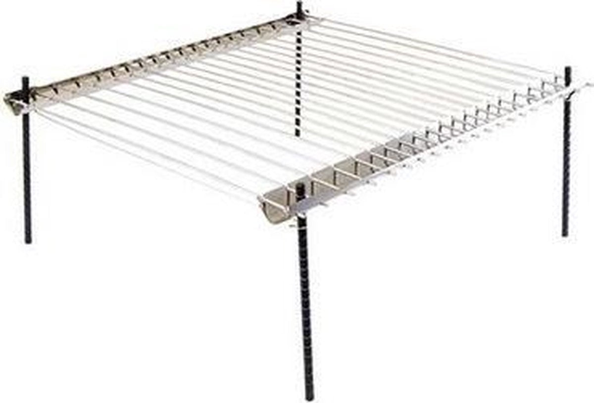 Grilliput quattro Minigrill houtskoolgrill zilver
