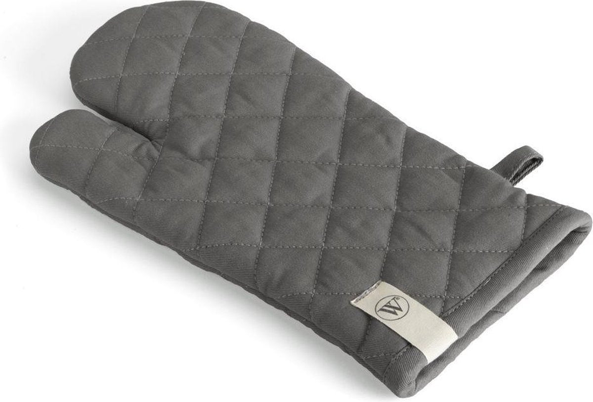 Walra Ovenwant Cook with a Smile - 16x32 - 100% Katoen - Off Black