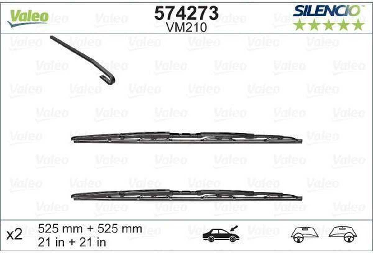 VALEO Bezems VM210 X2 574273