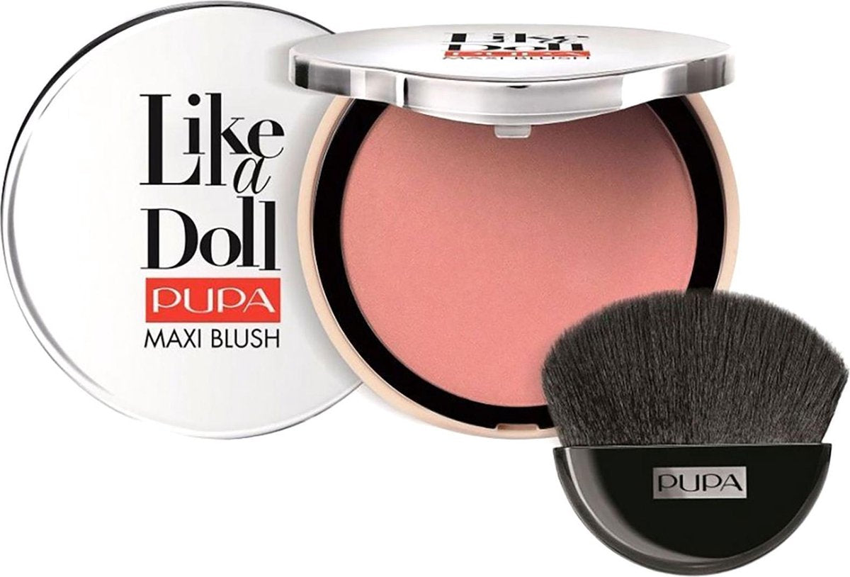 Pupa - Like A Doll Maxi Blush - 201 Apricot Nude