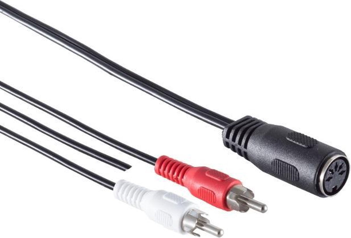 PremiumConnect Adapter kabel Tulp stereo 2RCA - 20 cm
