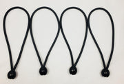 4 X Trapezekoord spanner met knop 25 cm