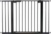 BabyDan Premier PLUS klemhekje met 5 spijlen 105.5-112.8cm -  Antraciet /Zwart