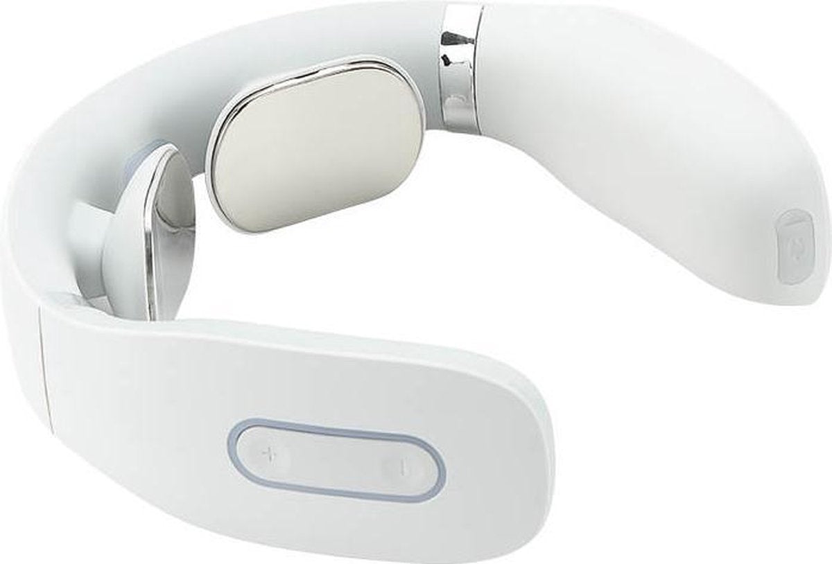 GENZA® Premium Infrarood Nekmassage Apparaat - 5 Verschillende Massages met 16 Snelheden - Geschikt voor Nekklachten / Migraine / Stijfheid / Stress - Massageapparaat voor Nek / Schouder - Massagekussen - Warmte Massage Kussen