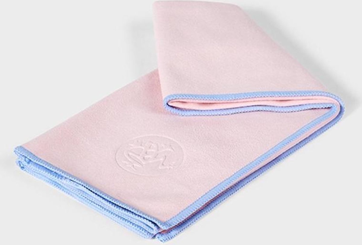Manduka eQua Yoga Handdoek – Coral (67 x 40 cm)