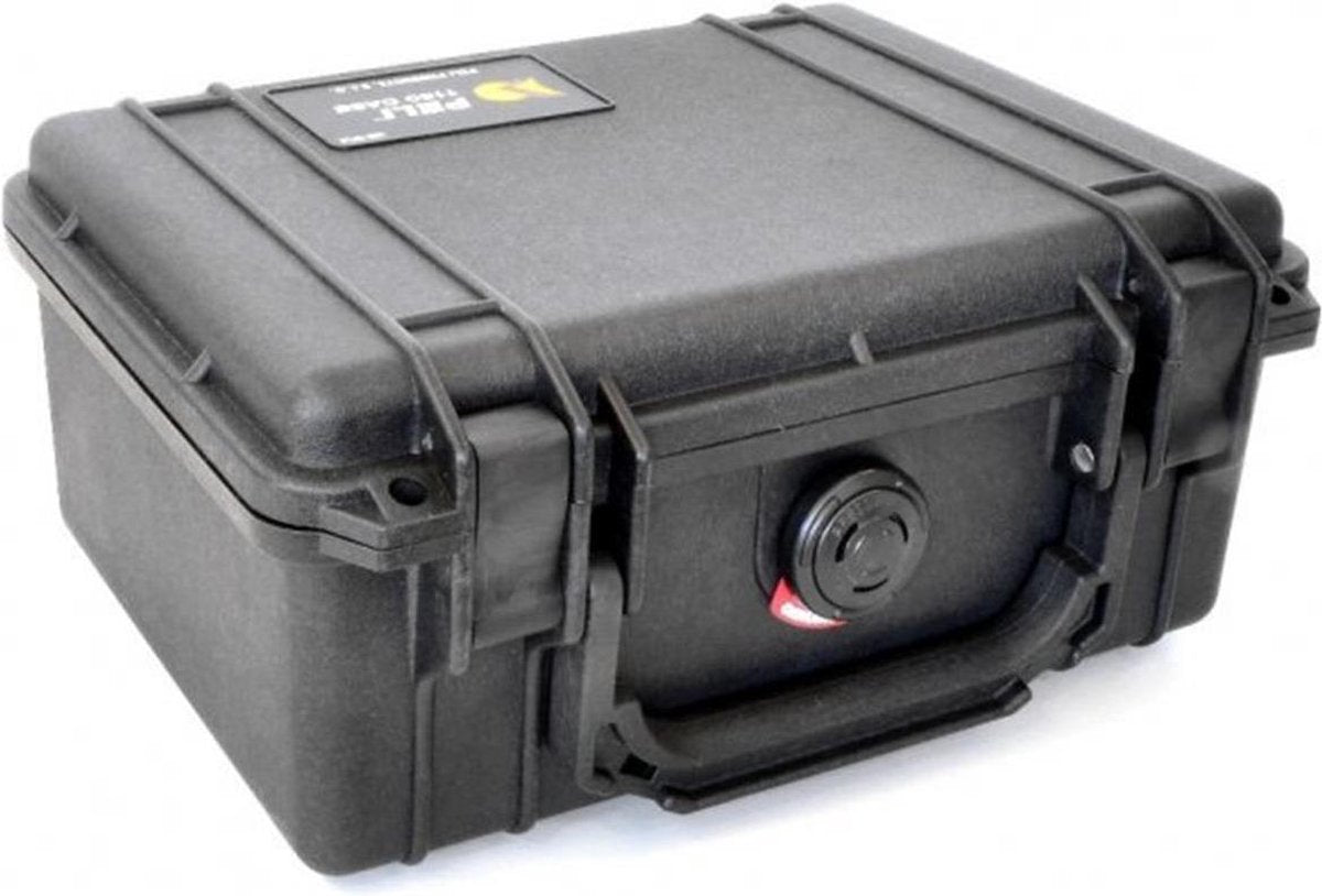Peli 1150 Waterdichte Camerakoffer Zwart met Foam Interieur