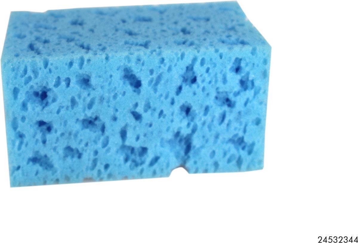 Spons - 6 Stuks - Blauw -  17 x 10 CM - Kunststof