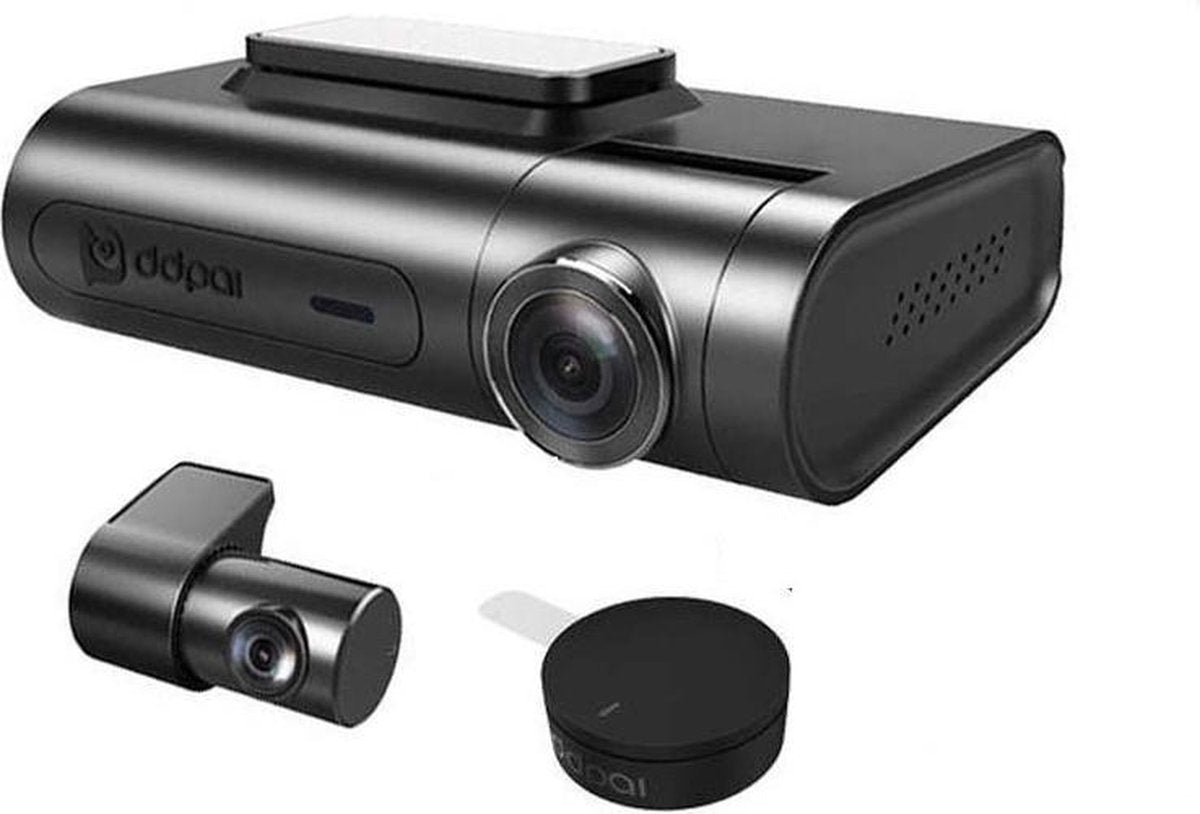 DDpai X2S Pro 2CH Dual Wifi GPS QuadHD dashcam voor auto