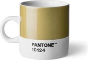Pantone Espressokop 120 Ml Keramiek Goud/wit
