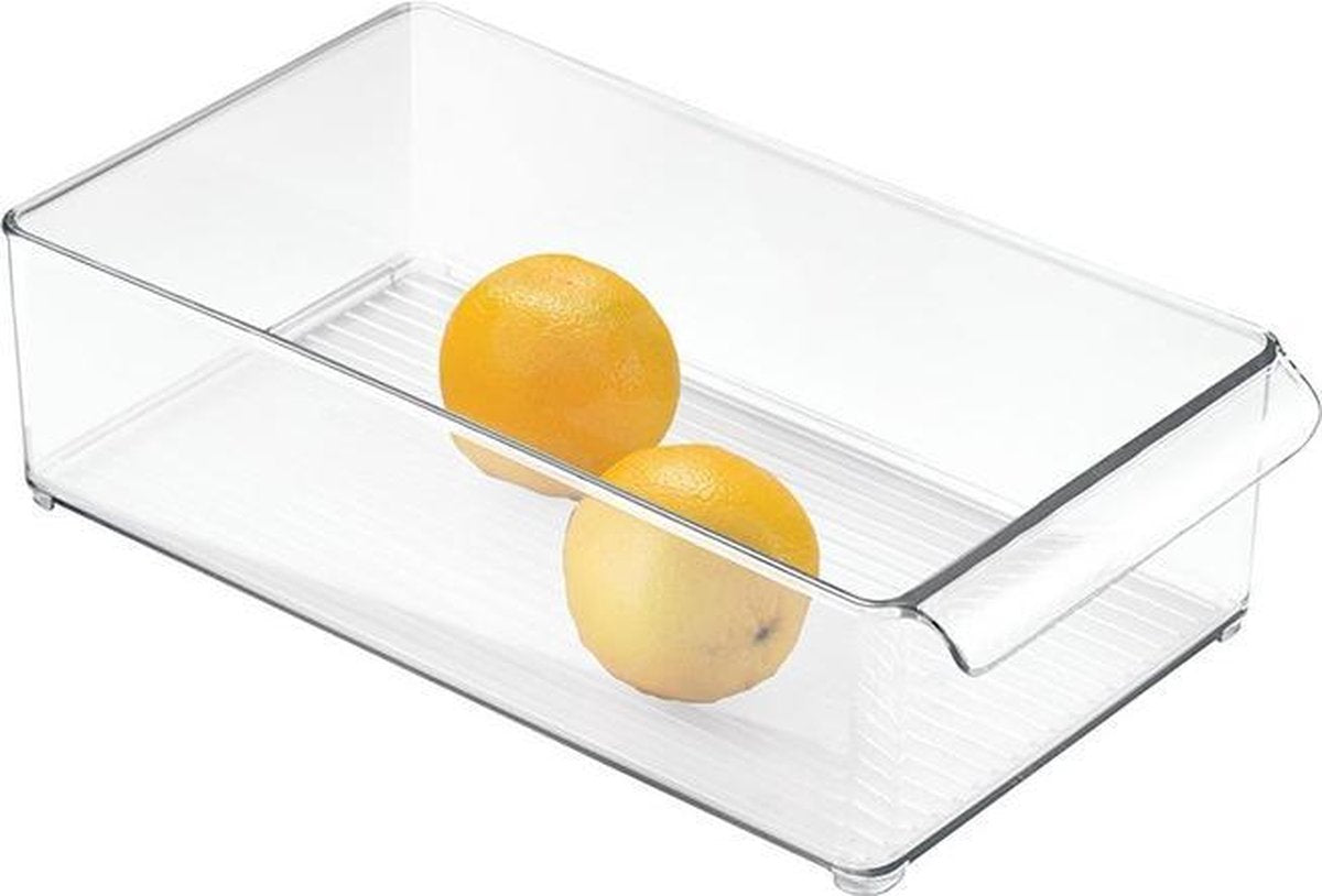 Koelkast bakje met handvat stapelbaar iDesign - Fridge Binz