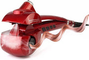 Merah Automatische stoom krultang - Steampod - Krultang stoom -  Rood
