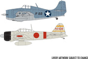 Airfix-grumman F-4f4 Wildcat/mitsubishi Zero Dogfight  (10/20) * (Af50184) - modelbouwsets