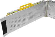 Datona® - Aluminium oprijplaat inklapbaar - 120 cm (2 stuks)