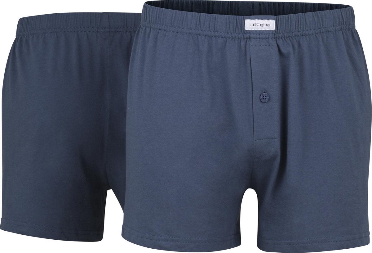 Ceceba heren boxershort 2-pak 2675  - XXXXXL  - Blauw