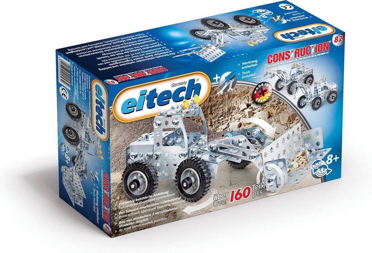 Eitech Constructie - Bouwdoos - Bulldozer 3 Modellen