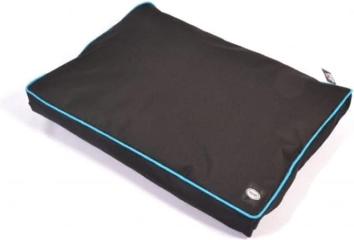 BLOCK KUSSEN SIESTA CAVIAR ZWART 68X110X10CM