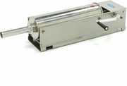 Worstenvuller 7 Liter - Horizontaal - RVS - met 4 Vulbuizen - 2 Snelheden - Worstmachine / Worstvuller - Maxima