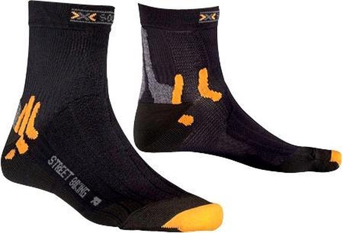 X-socks Fietssokken Street Biking Water Repellent Pp Mt 35-38