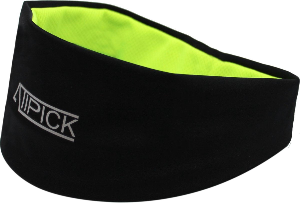 Atipick Hoofdband Polyester Zwart/geel One Size Fits All