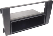 2-DIN Paneel Audi A6 2001-2006 Kleur: Zwart