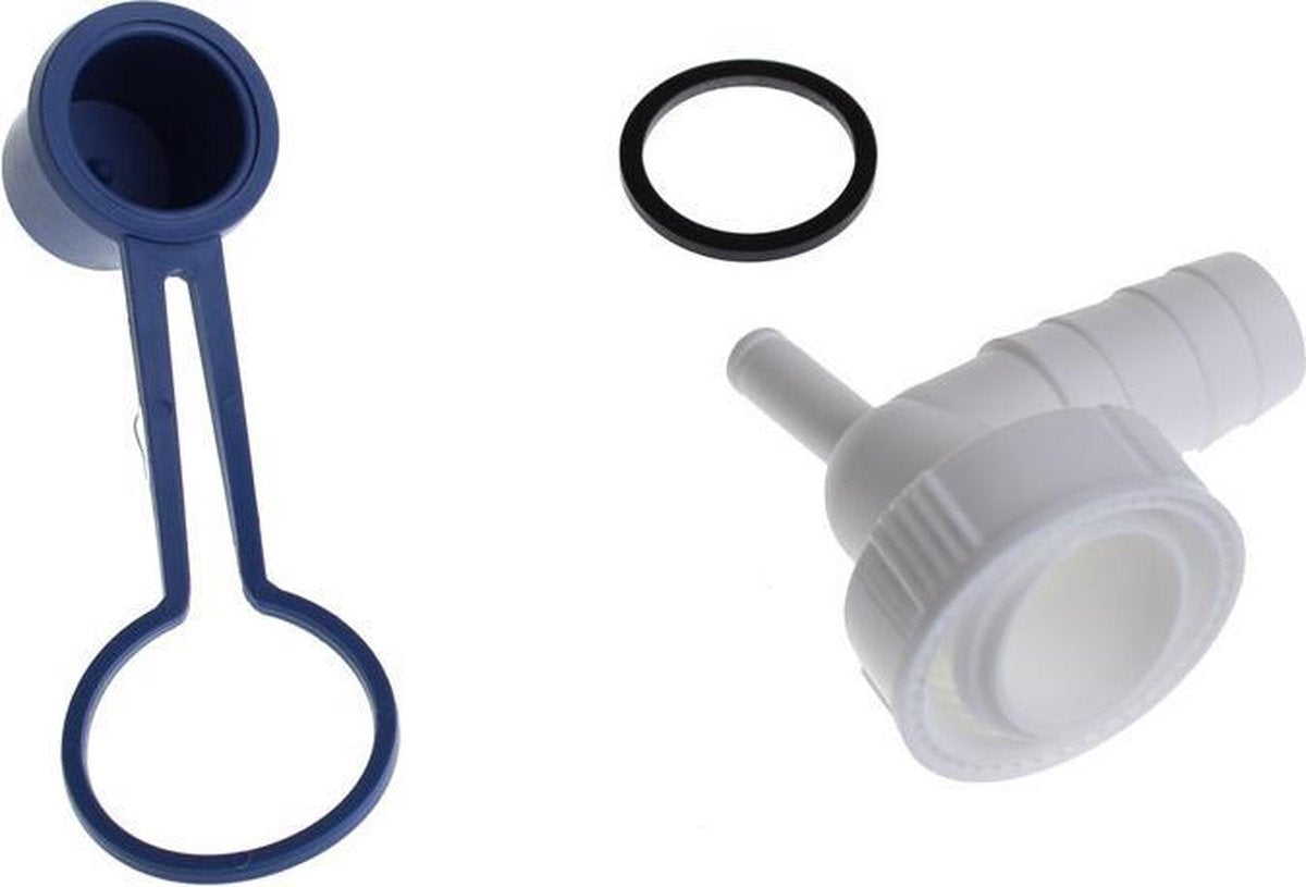 UNIVERSEEL - Afvoerkoppeling/nippel Met Aansluiting Condensslang - 1 - 19mm -