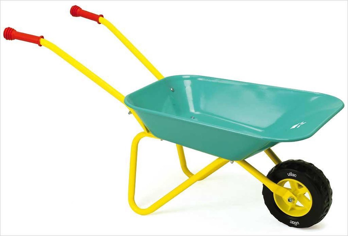 Stevige kruiwagen voor kinderen van metaal - Vilac