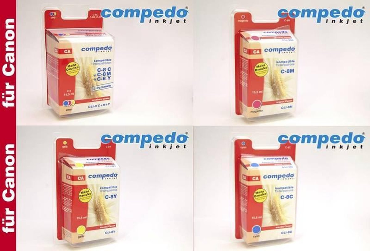 Compedo Printercartridge voor Canon CLI-8