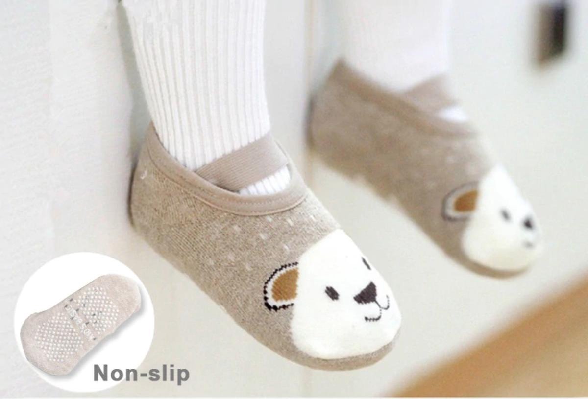 Hiden | Baby Anti-slip Sokjes - Pantoffels - Baby & Verzorging - 1-3 jaar | Beertje