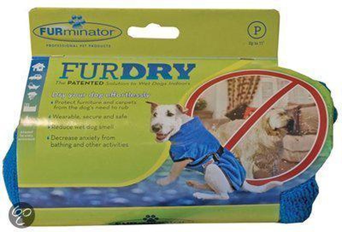 FURMINATOR Kleding Furminator droogjas furdry x