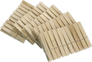 Wenko Wasknijpers 7 Cm Hout Naturel 50 Stuks