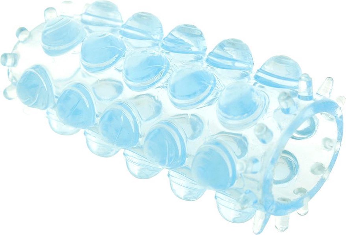 ToyJoy Power Stretchy Sleeve - Penissleeve - Blauw