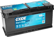 Exide Technologies EK950 Start-Stop AGM 12V 95 Ah 850A Auto Accu 3661024035743