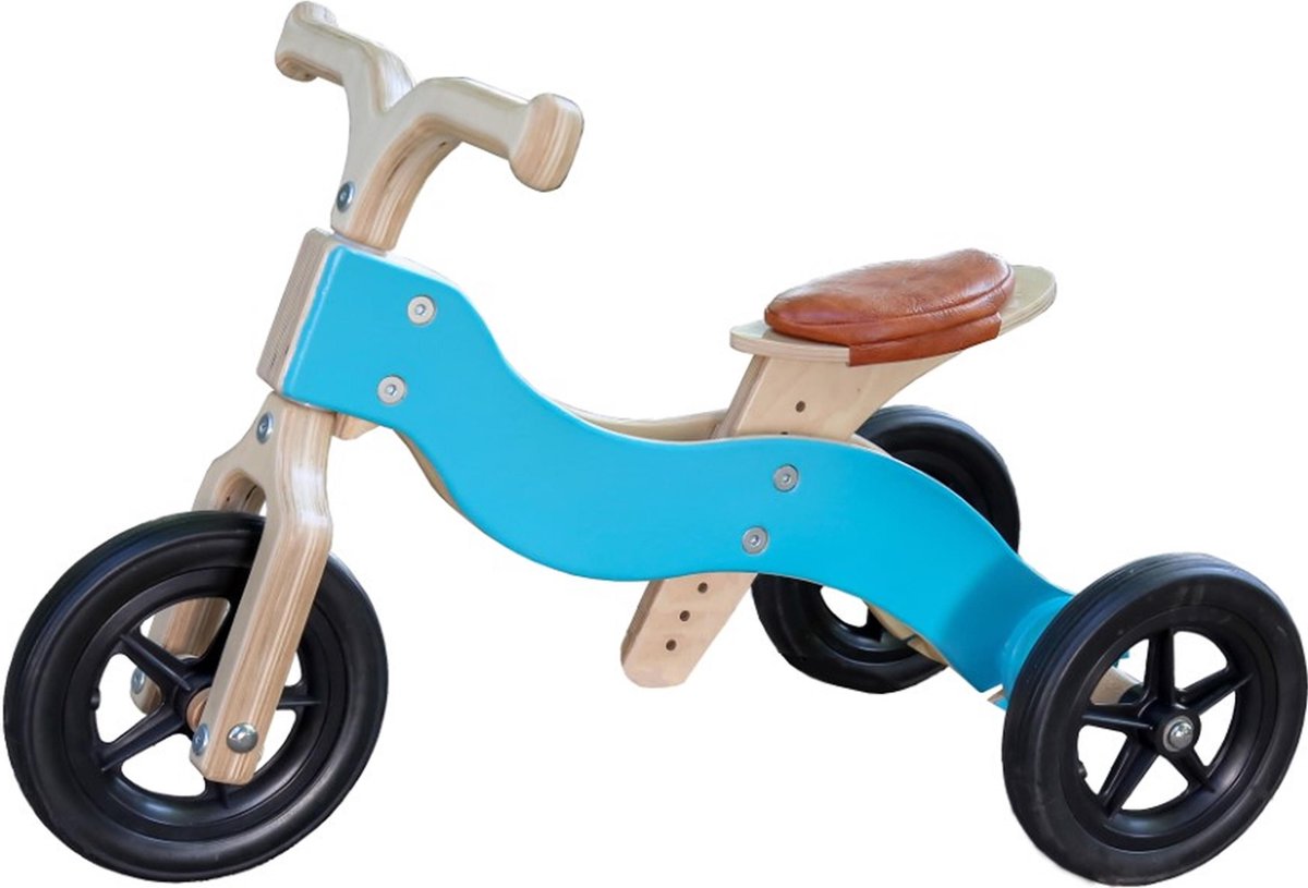 Dijk-Trike Blauw - Loopfiets