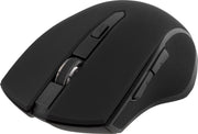 DELTACO MS-763 Draadloze optische muis 800-1600 DPI - 6 knoppen met scroll - Zwart