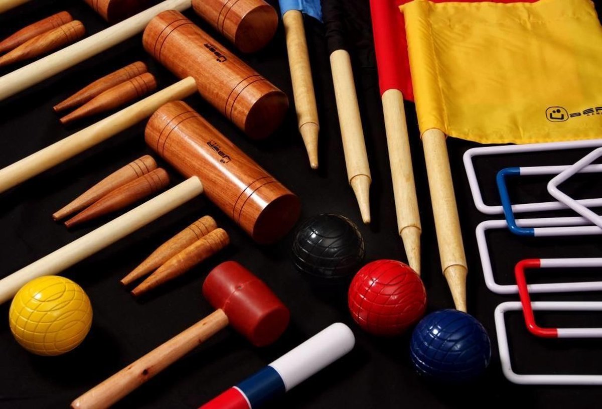 Engelse Tuin Croquet Set
