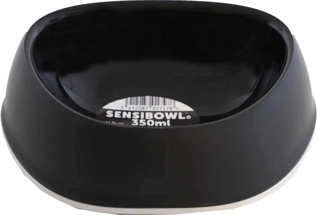 Dierenbenodigdheden Moderna Sensibowl 350 Ml Zwart