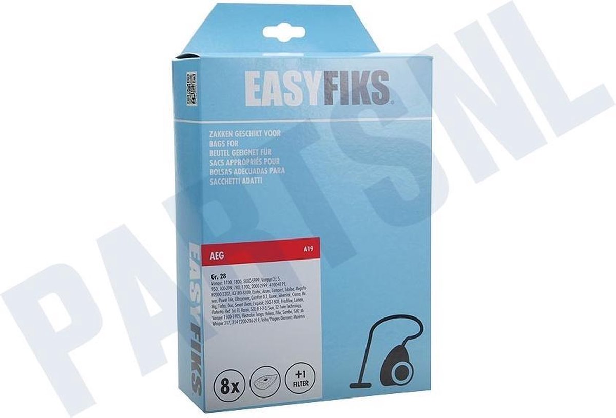 Easyfiks Aeg GR-28 Stofzakken