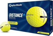 TaylorMade Distance+ Golfballen 2021 - Dozijn / 12 stuks - Geel