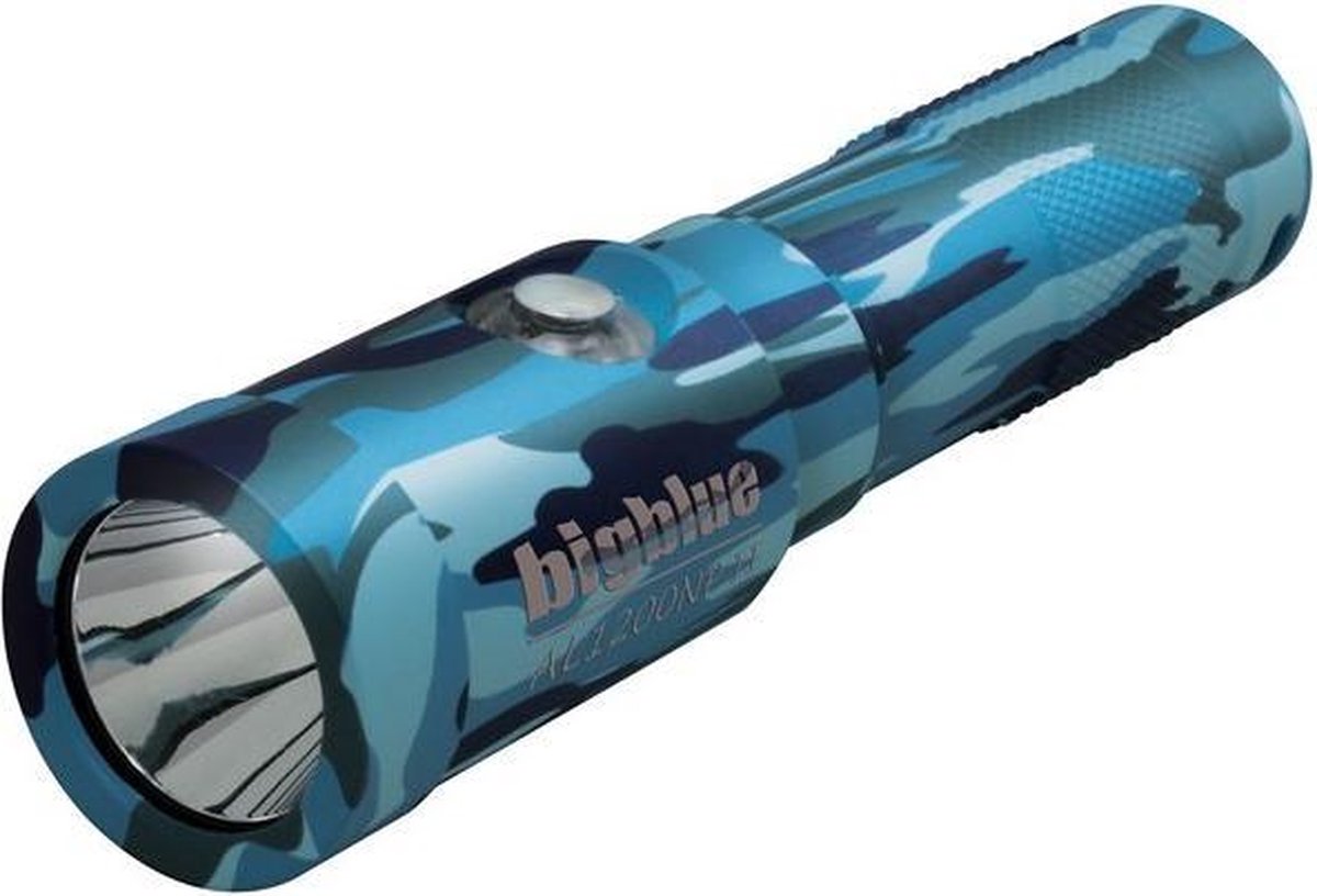 BigBlue AL1200NP II (10˚) CAMO duiklamp Blauw